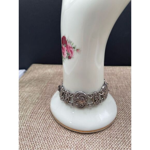 Brighton Bracelet 5889 Silver Floral Link - Picture 8 of 8